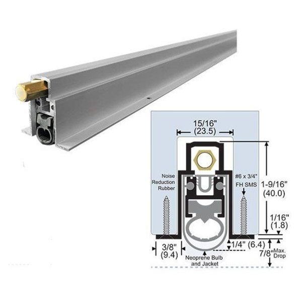 Strybuc Concealed Auto Door Bottom 19-1340AL-36